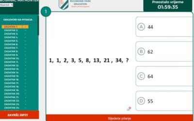 For the first time an ONLINE entrance exam for scholarship has been completed in our schools